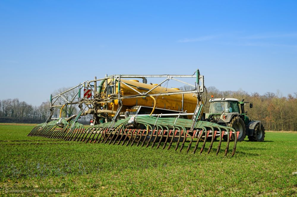 Brandenburg: Nitrat belastete Rote Gebiete machen 2,3 % der landwirtschaftlichen Nutzfläche aus